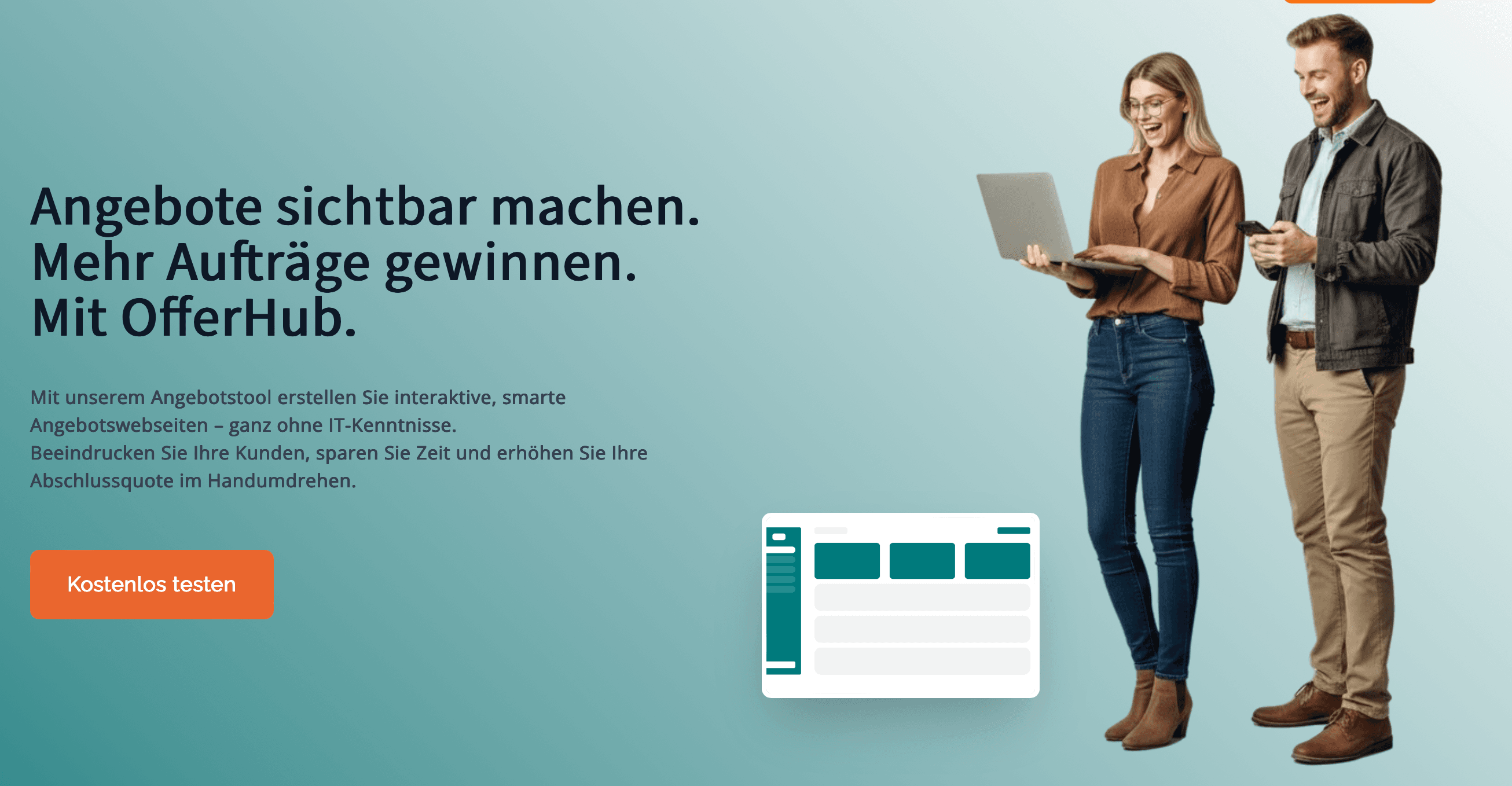 Offerhub - Angebote sichtbar machen. Mehr Aufträge gewinnen.